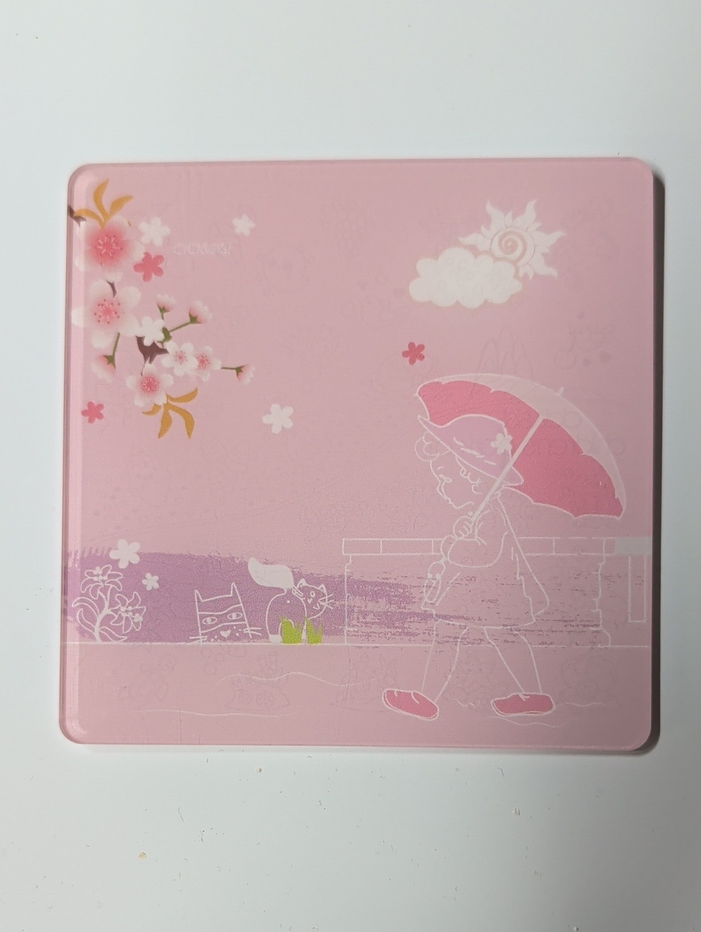 RARE Nail Art Stamping Plate Cici & Sisi Childrens Park 01